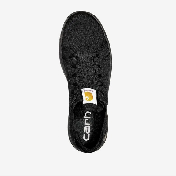 Carhartt Detroit Low Nano Toe work Shoe Sneaker Men’s Sz 8 Black Canvas new - Picture 2 of 13